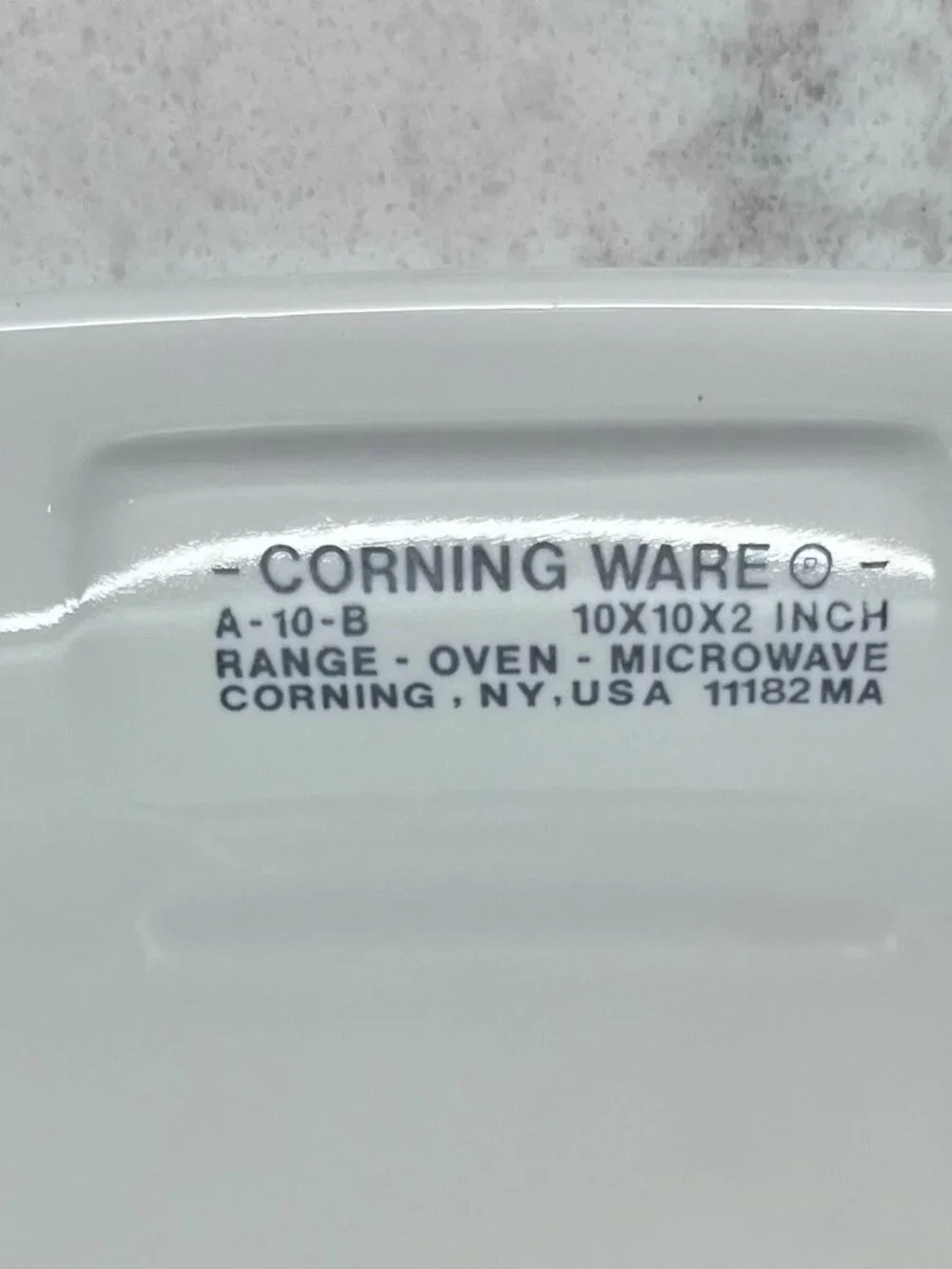 Vtg Corning Ware Spice of Life “Le Romarin’ Casserole Dish with Clear Glass  Lid